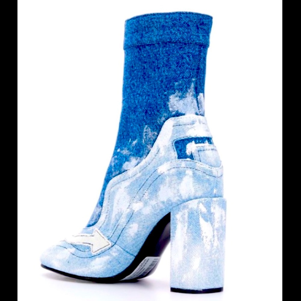 Off-White Denim Ankle Boots Size:(37) - Picture 4 of 4